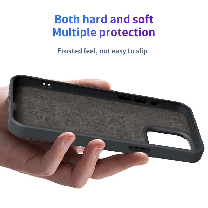 Smart NFC Screen Projection Case For iphone DIY E-ink Screen Photos Shockproof Protective Cover