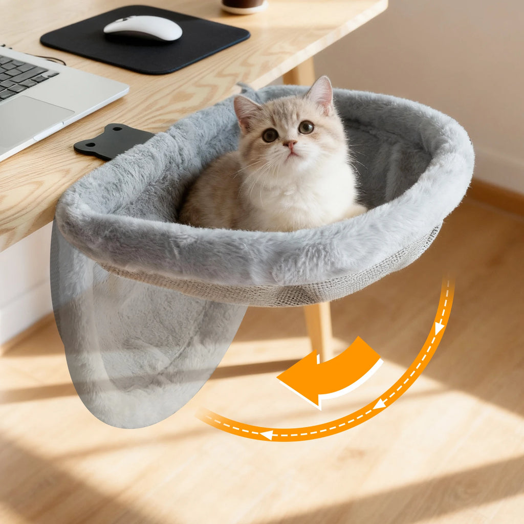 Foldable Cat Desk Bed