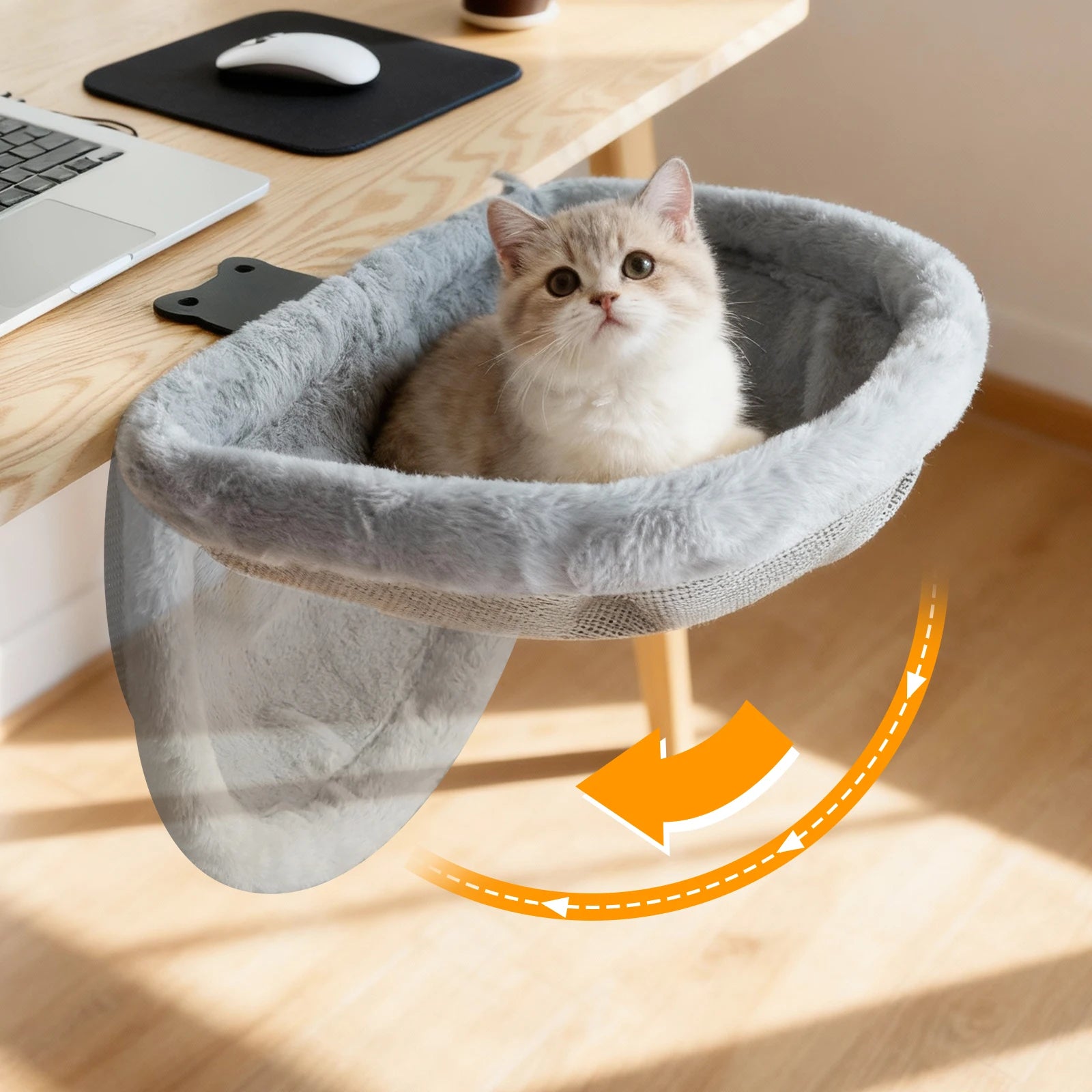 Foldable Cat Desk Bed