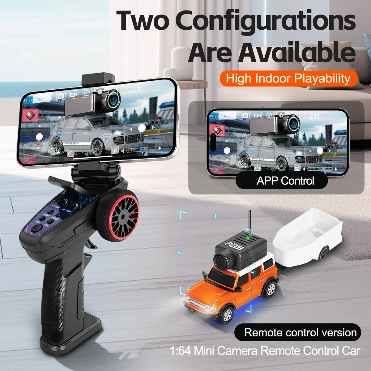 Mini RC Car with FPV Camera